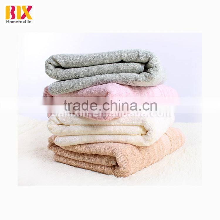 Alibaba Wholesales Solid Color Dobby Bamboo towel