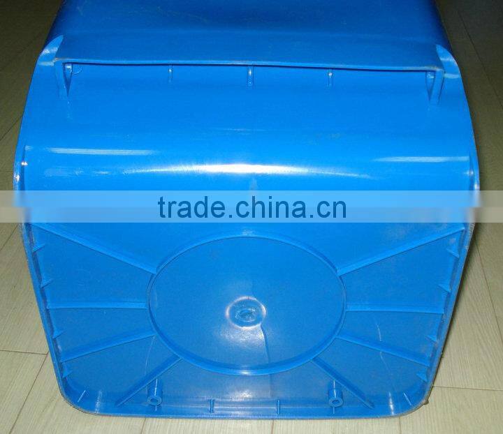 BT100A-3 100liter garbage can with rubber wheels