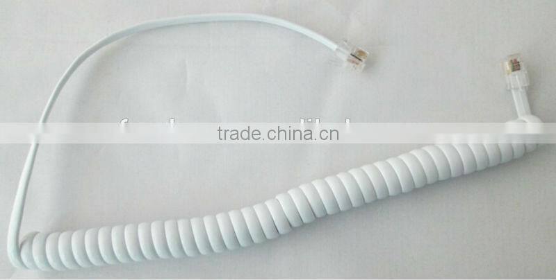 flexible rj45 pvc spiral cable