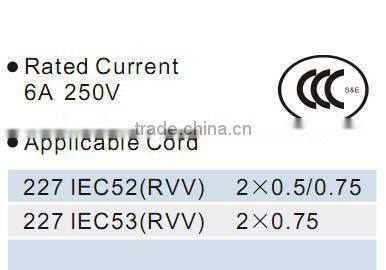 FrankEver High Quality Power Cord 2 Pin China Manufacturer