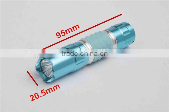 Onlystar GS-5005 rubber brightness hand strap led flashlight keychain light led