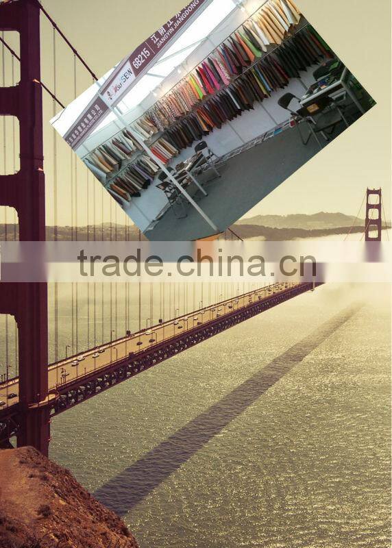 shinning synthetic pvc fancy leather for decoration