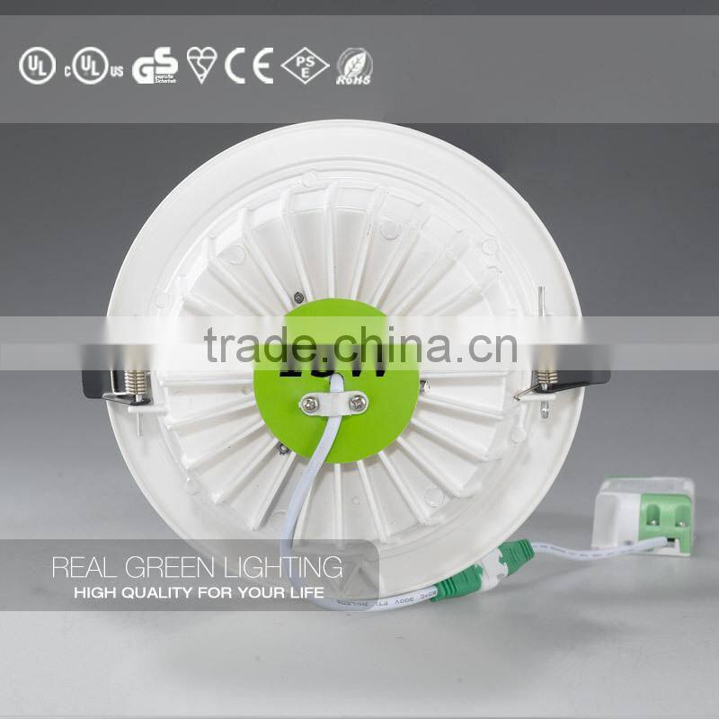 AC110V-265V LED Downlight 15w SMD5730 3000K-6500K Downlight 15w 74lm/W Using For Indoor Outdoor15w led downlight