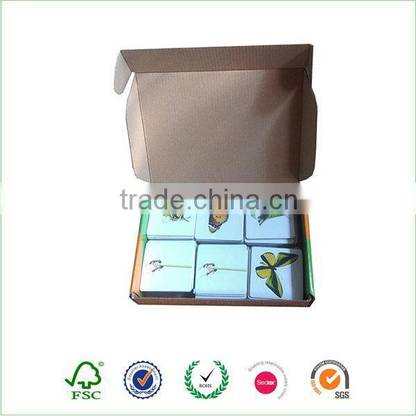 Promotional memory playing cards for kids