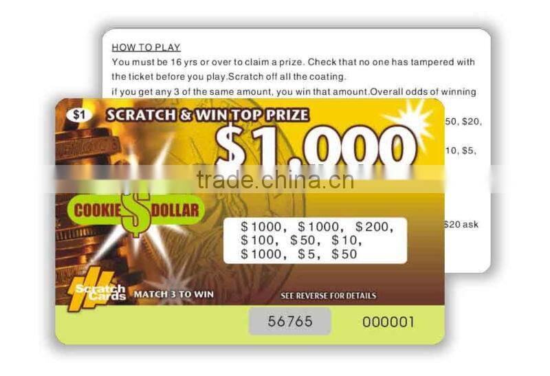 super quality scratch card