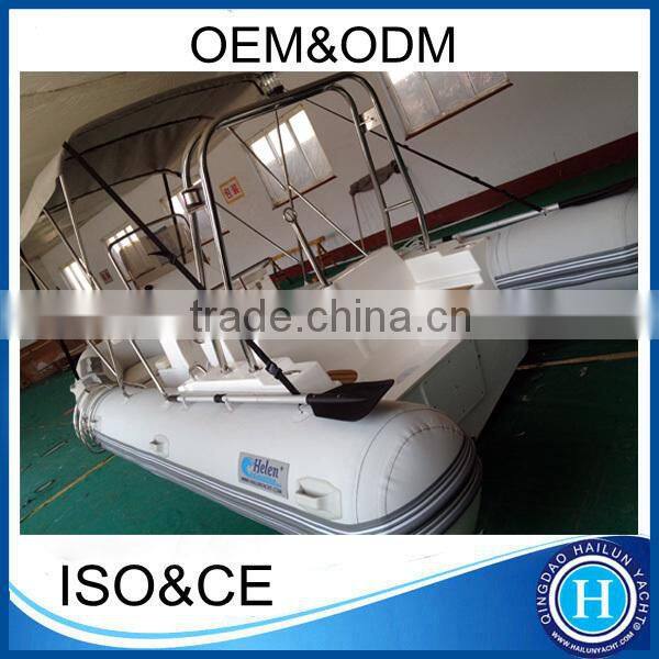 Fiberglass boats fishing boats rib 330 with outboard engine