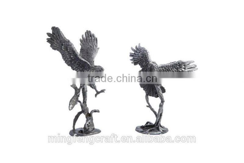 home decoration metal skull