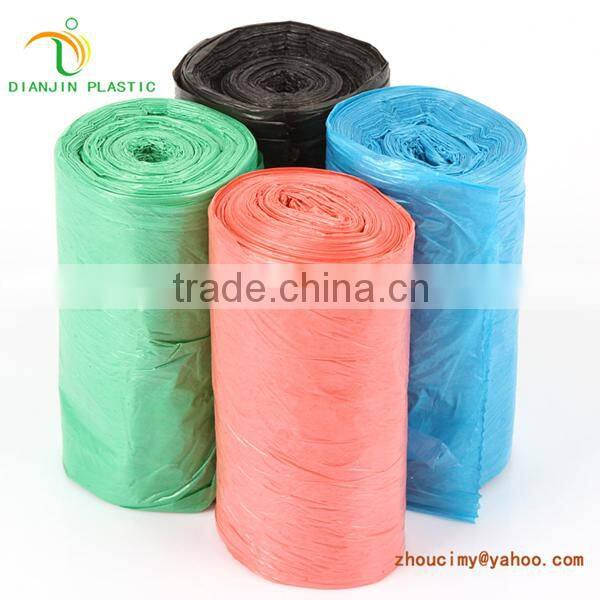 Christmas Plastic garbage bag in roll