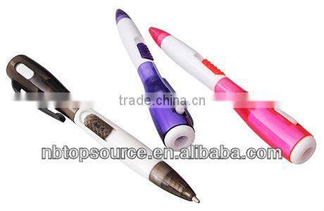 Promotional Ball Pen wtih Light/Projector on Top