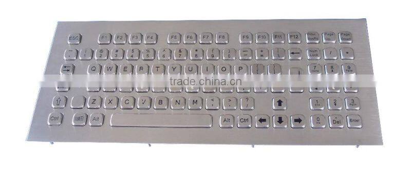 ruggedized with numeric Industrial Metal Keyboard