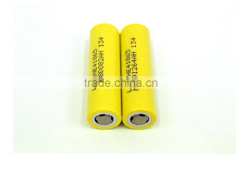 In stock! LG HE4 18650 2500mAh 35A 20A rechargeable battery VS LG HE2 18650 2500mAh 20A rechargeable battery use for E-Cig