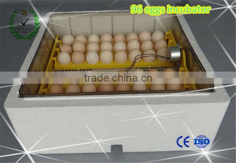 Hot Sale ! ! 98% Hatch Rate JN96 egg incubator /brooder