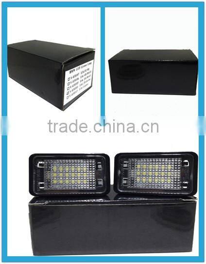 LED Registration Mark Lights E4 Super Bright LED License Lamp for Audi TT