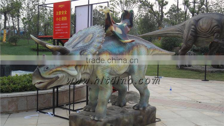 Animatronic rocking dinosaur kids