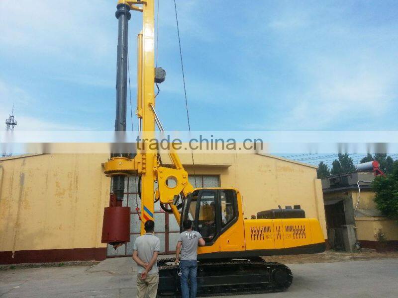 DFR-315 full hydraulic small rotary pile driver