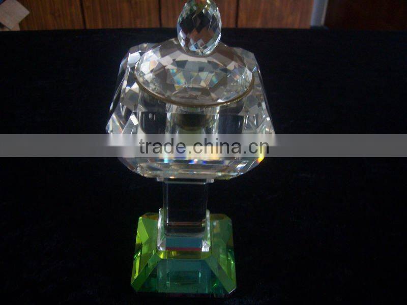 Crystal Aromatherapy Bottles Glass Perfume Bottle Crystal Censer