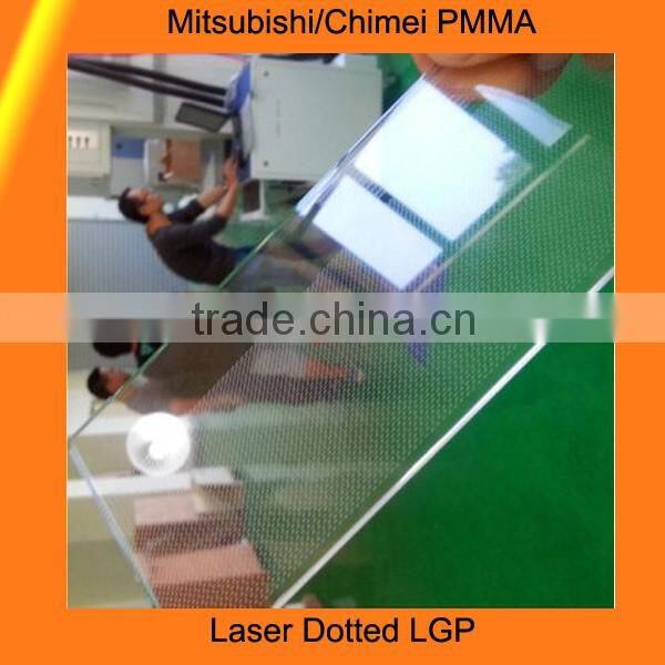 Acrylic LED light guide plate LGP sheet for LED panel light