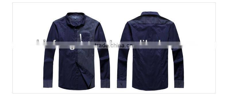 Cotton Casual Long Sleeves Slim Shirts For Men