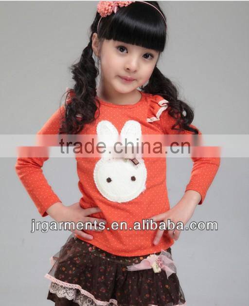 kids top fashion girl t shirt