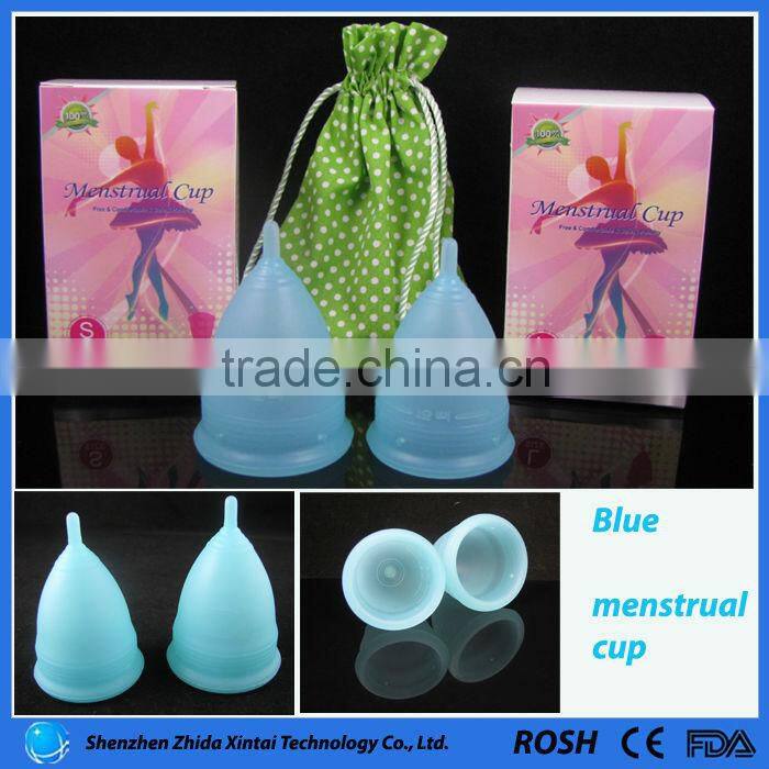 2016 lady used period cup, silicone cup menstrual products