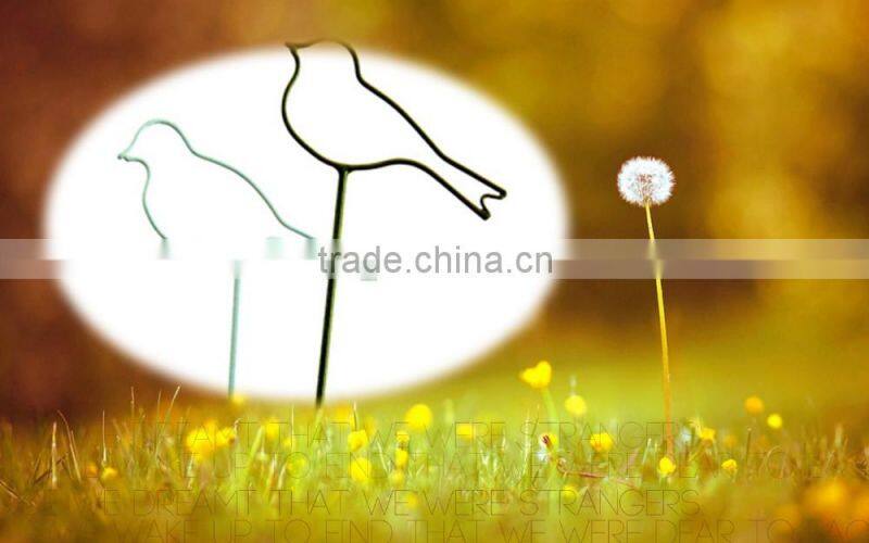 Hot sell Small Garden Stake/bird bulb markers