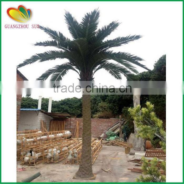 high quality artificial palm leaf with UV resistant outdoor decor
