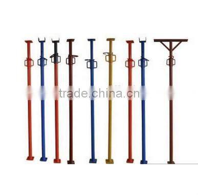 painted used in construction/scaffolding shoring post props jack and pull push scaffolding props