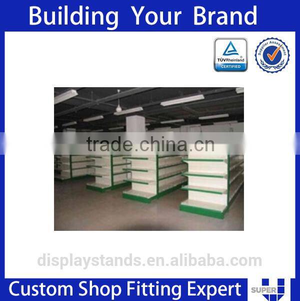 gondola for pharmacy supermarket shoe