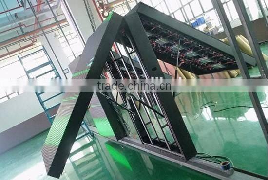 Indoor outdoor single dual full color led double side display billboard