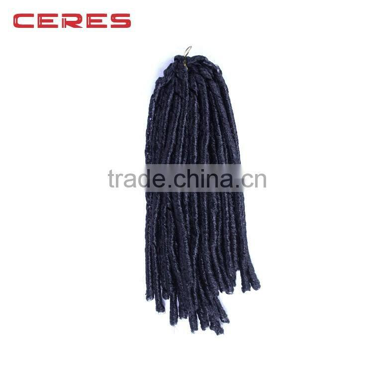hot selling soft dreadlocks hair extension for black women