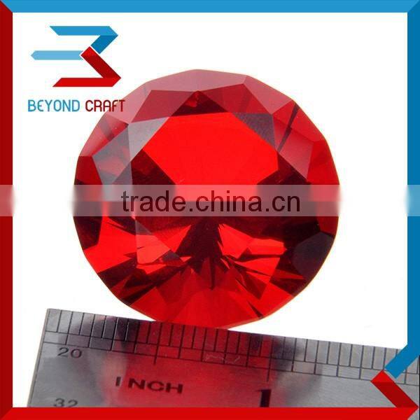 Red Crystal Glass Diamond Wedding Anniversary Gifts