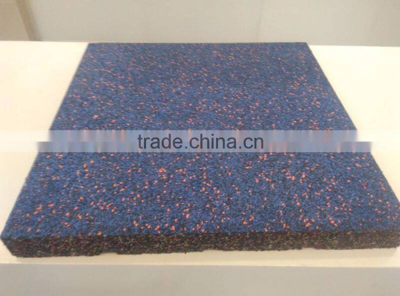 Lowest price floor rubber gym/ rubber tiles for gym/playground floor/outdoor rubber floor