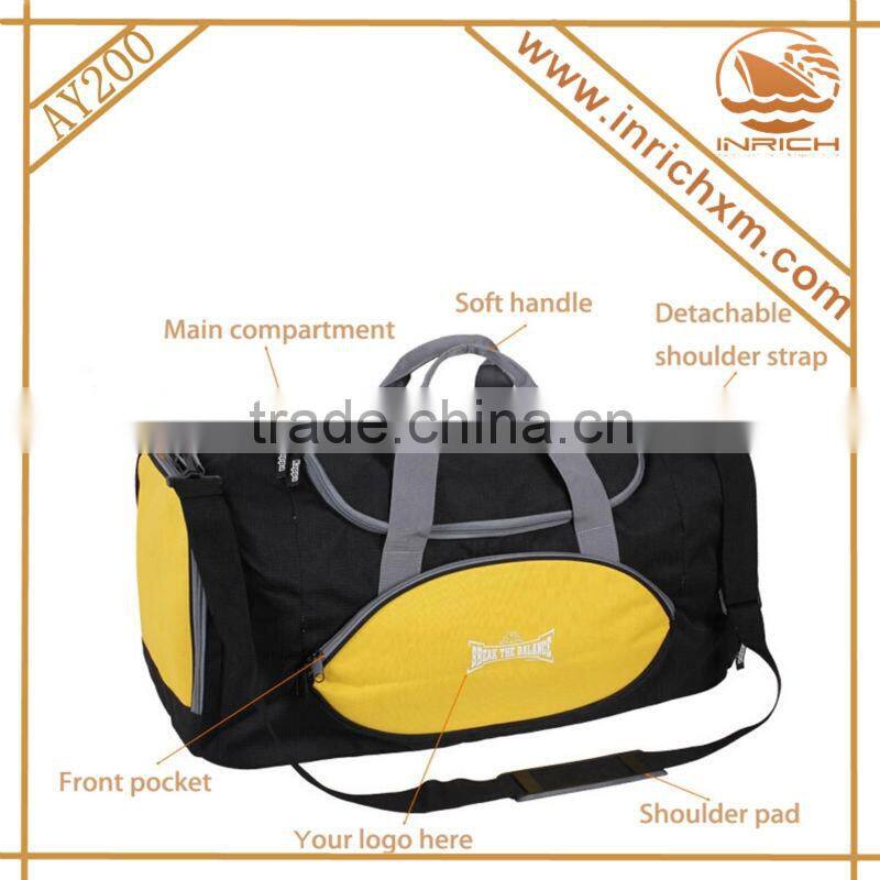 Customizable Good Quality Polyester Luggage Duffel Travel Bag