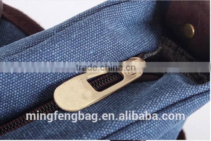 Custom Women Tote Fashion Messenger Canvas Travel Bag