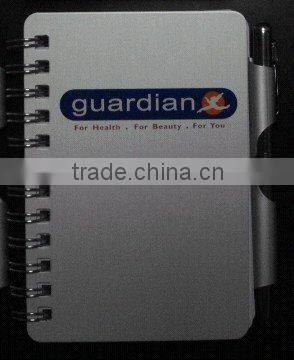 aluminum cover mini notepad