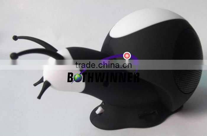 Snail shape speaker