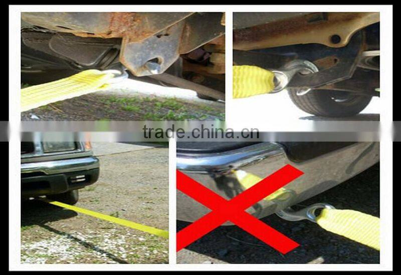 car safty towing belt safety tow rope