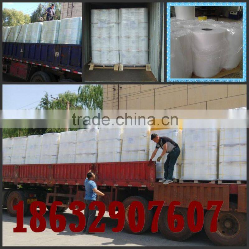 shrink heat film 80mic for bottle water