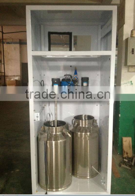 Coin operated Automatic Fresh milk dispenser with Full stainless steel with 140L milk capacity