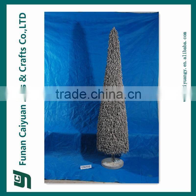 2014 new style hot sell new design artificial popular wooden christmas tree