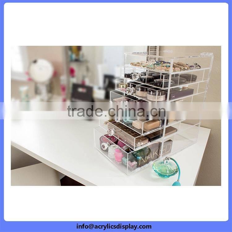 Welcome Wholesales good quality acrylic makeup organizer acrylic drawer