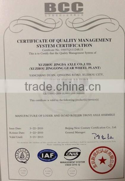 Professional supplier of 4 tons of GZH420-800345743 rear AXLE XCMG loader drive axle Xuzhou jingda parts