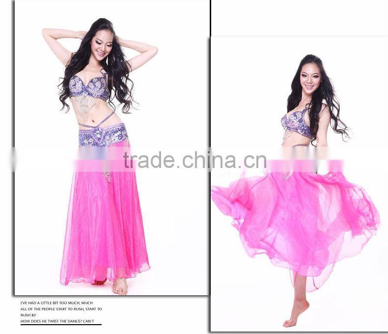 Chiffon Expansion Beautiful Wholesale Comfortable Belly Dance Skirt(2120)