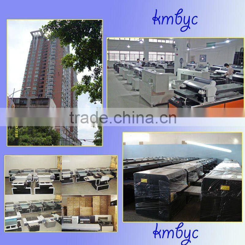 Factory price A2 format inkjet crystal printer flatbed