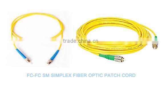 GL Indoor SC/FC/ST single mode patch cable 830 nm fc/apc