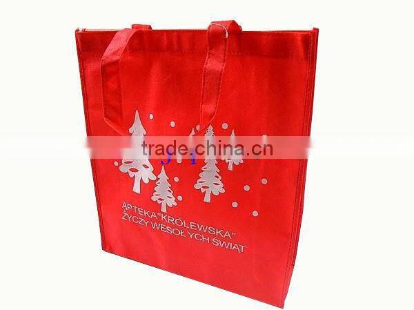 sturdy christmas shopping tote bag