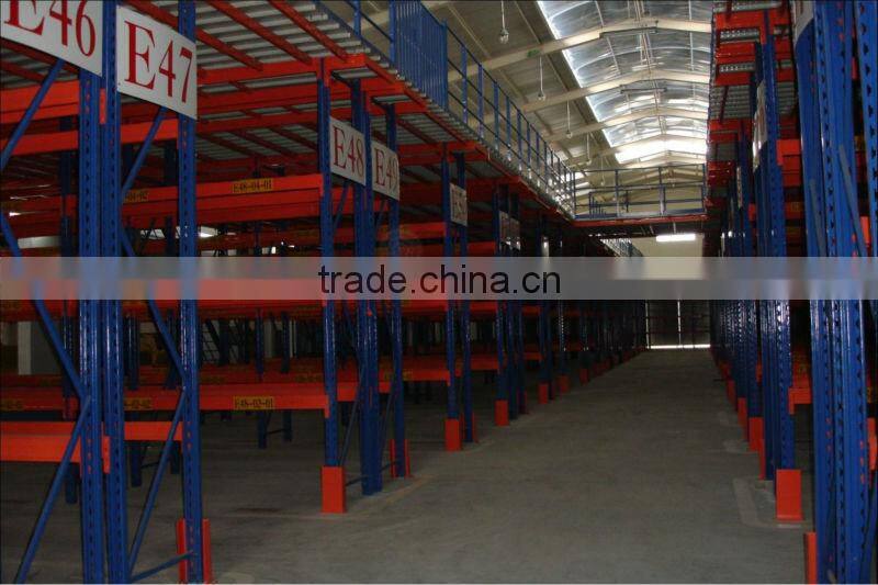Prefabricated Warehouse Steel Mezzanine Floor Storage System