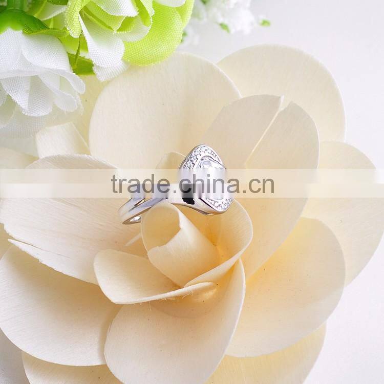 Sterling Silver White Cubic Zirconia Love Promise CZ Ring Engagement Wedding Eternity Bands