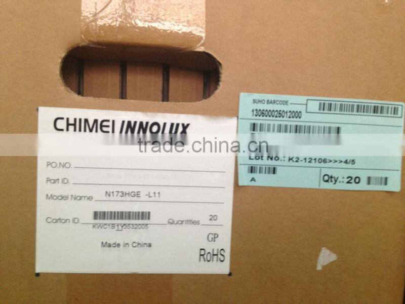 Grade A Laptop Screen N173HGE-L11 N173B6-L01 LP173WF1-TLB5 B173HW02 V1 WLED Full-HD for Dell HC9GK