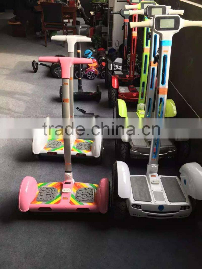 TT mini smart hoverboard 2 wheel self-balancing scooter with handlebar